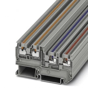 3244410, Клеммные колодки для DIN-рейки Sens/Act Term Block 26-14 AWG, Push-In