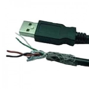 USB2AA500PUHFFR, Кабели USB / Кабели IEEE 1394 5.0M Cordset USB 2.0 Plug Overmold