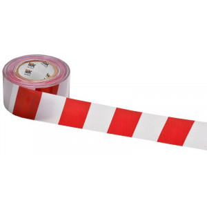 Лента ЛО-200 (50мм-35мкм) красно-белая 200м UST11-200-050-035-K58