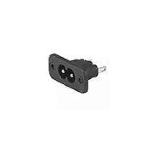 6160.0004, Модули подачи электропитания переменного тока 2571 C8 Inlet w/ Solid Pins