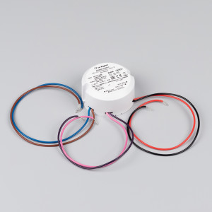 Блок питания ARJ-SN-45250-PFC-DALI-R (12W, 9-45V, 0.25A) 043061, Диммируемый источник тока по протоколу DALI с гальванической развязкой для светильников и мощных светодиодов. Входное напряжение 220-240 VAC. Выходные параметры: 9-45В (250мА), максимальная мощность 12 Вт. Встроенный PFC >0,95.