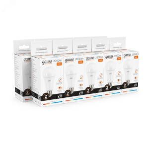 Лампа светодиодная Elementary 25Вт A70 грушевидная 3000К тепл. бел. E27 2000лм 73215