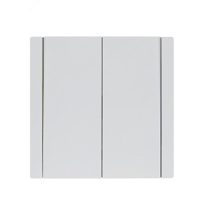 Выключатель 2-кл. СП FORTE&PIANO 10А FP205 бел. IEK FP-V20-0-10-1-K01