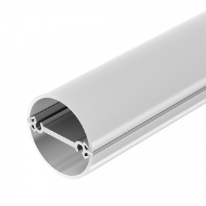 Профиль ROUND-D30-DUAL-2000 ANOD 029114, Алюминиевый анодированный профиль с двусторонним свечением для светодиодных лент и линеек. Для круглых подвесных светильников, угол освещения 180°. Габаритные размеры профиля (LхWхH): 2000x30x6,8 мм. Габаритные размеры профиля с экраном (LхD): 2000xD30 мм