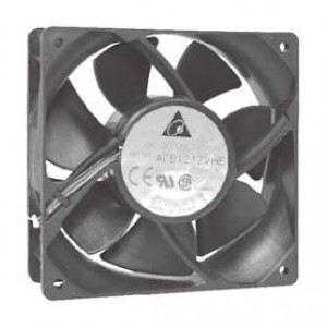AFB1212HE-F00, Вентиляторы постоянного тока DC Axial Fan, 120x38mm, 12VDC, Tachometer