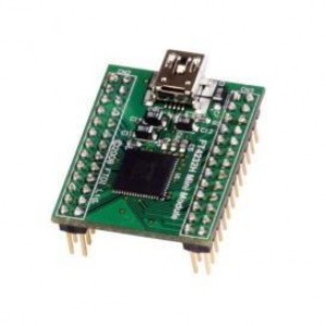 FT4232H-56Q MINI MDL, Средства разработки интерфейсов FT4232H Mini Mod USB-serial FIFO