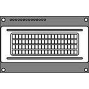 HDM20416H-S00S, Модули сивольных ЖК-дисплеев и комплектующие Gray Reflective