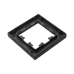 1 - местная рамка, ч-рная, пластик Эпика EKF UP1-FPB-01