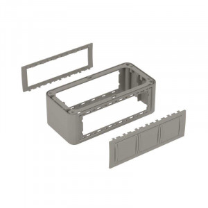 Вертикальное расширение напольной башенки BUS, серое 09071