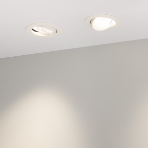 Светильник LTD-POLAR-TURN-R105-10W Day4000 (WH, 36 deg, 230V) 032311, Встраиваемый поворотный светильник 