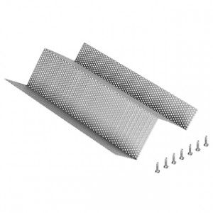 Сетка SL-LINE-7477-L2 019907, Перфорированная сетка (2 угла) для встраивания профиля SL-LINE-7477 в гипсокартонные системы, фиксирует профиль между листом и стеной. В комплекте 4 держателя по 250мм, 12 винтов. Цена за 4шт.