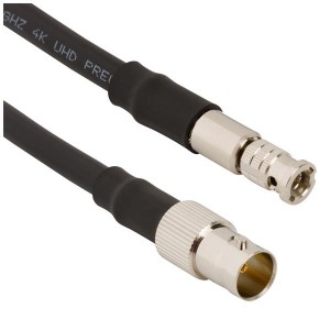 095-850-215-006, Соединения РЧ-кабелей BNC Jck HD-BNC Plg Bldn 4505R 12G 6in