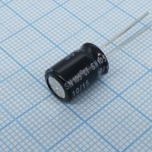 SN035M0022B3F-0811, Алюминиевый электролитический конденсатор неполярный 35В 22мкФ ±20% 8х11 105°С