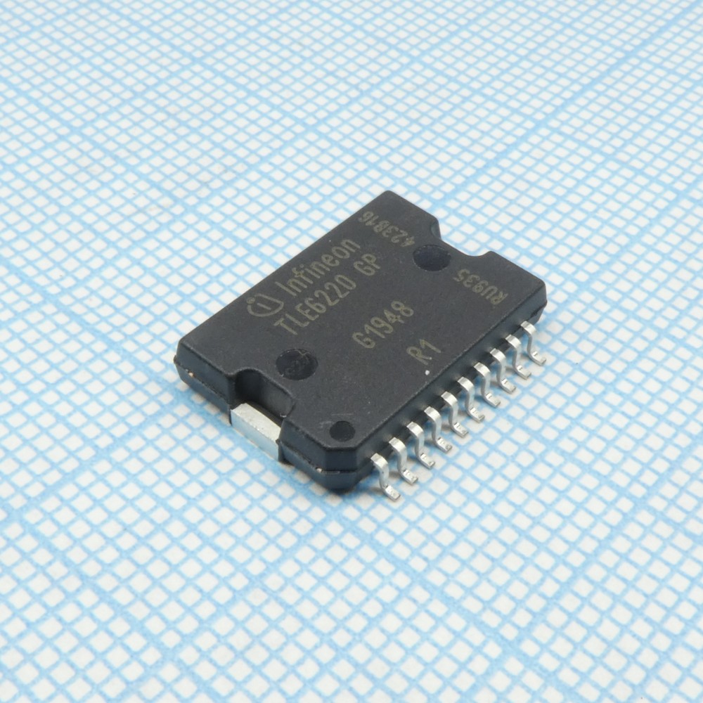 Изображение товара TLE6220GP - мощный силовой ключ нижнего плеча 5. 5В SOIC-20 от Infineon