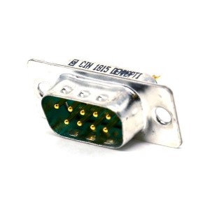 DEMM9PTI, Стандартные соединители D-Sub  DSUB 9 M SOD G50 TIN