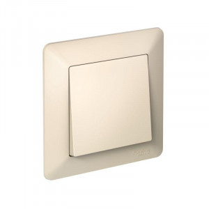 ATLASDESIGN AIR 1-постовая РАМКА, БЕЖЕВЫЙ/дымчатый белый ATN220201