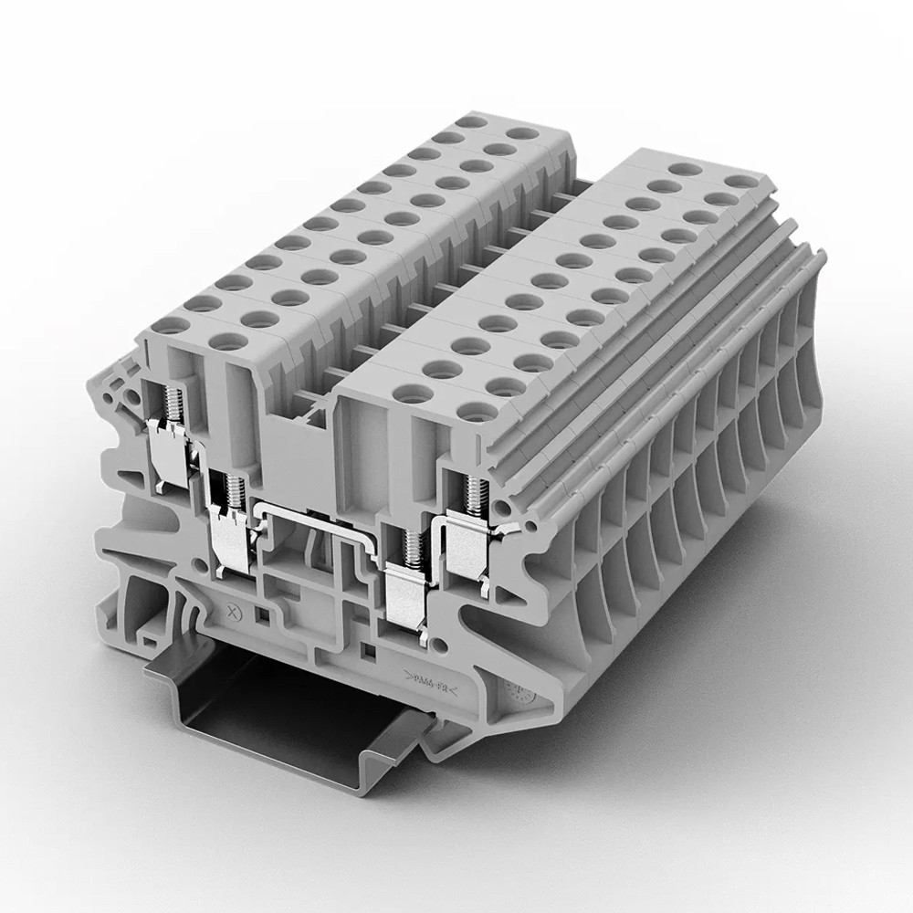 Изображение товара Проходная клемма UUK-2.5/2-2-GY