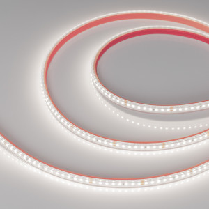 Лента герметичная RTW-PS-A160-10mm 24V Day5000 (12 W/m, IP67, 2835, 50m) 024557(2), Светодиодная лента (монтажная бобина 50м) RTW-PS-A160, герметичная (PS-силиконовая экструзия). Светодиоды 2835, 160 шт/м (8000 шт на 50 м), белая плата, ширина 10 мм, красный скотч 3М. Цвет ДНЕВНОЙ 5000 K, цветопередача CRI>85, угол 120°. Питание 24V, мощ