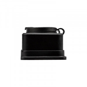 Розетка штепсельная двухместная влагозащ. с/з 16А IP54 каучук 111-112