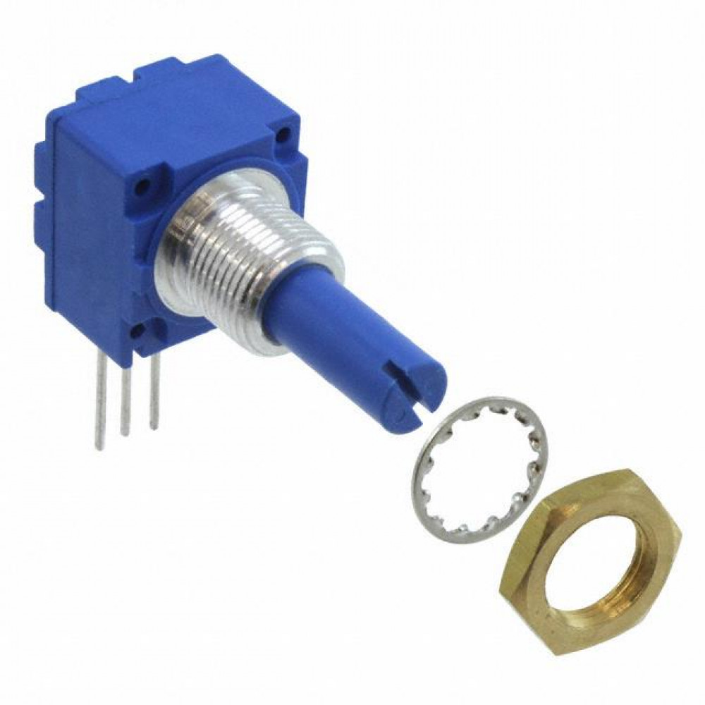 Изображение товара Потенциометр непроволочный 10кОм 0.5Вт линейный Bourns