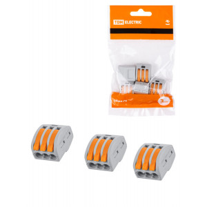 Соединительная клемма СК-413 (2,5мм2) (5 шт/упак) SQ0527-0012