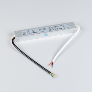 Блок питания ARPV-12045-D (12V, 3.8A, 45W) 022457, Источник напряжения с гальванической развязкой для светодиодных изделий. Входное напряжение 170-265 VAC. Выходные параметры: 12 В, 3,75 А, 45 Вт. Встроенный PFC >0,5. Герметичный алюминиевый корпус IP 67. Рабочая температура -30…+50C?. Габаритные размеры