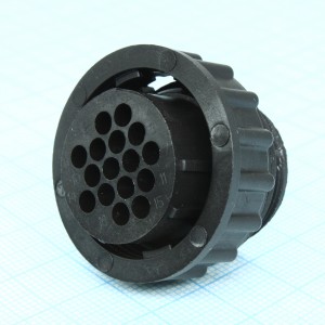 182642-1, Корпус разъема, Серия CPC 1, Штекер на Кабель, 16 контакт(-ов), Корпус из Термопластика