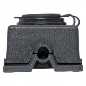 Колодка 2-м 16А IP44 2P+PE 230В с защ. крышками каучук PROxima RPS-018-16-230-44-r