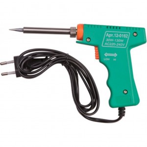 12-0162-4 (HY-50G), Паяльник-пистолет импульсный, 220В, 30-130Вт