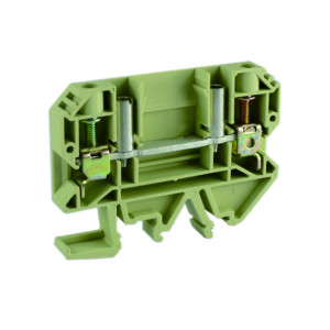 Измерительная клемма USK-6T, Измерительная клемма, тип фиксации провода: винтовой, номинальное сечение: 6 мм кв., 41A, 500V, ширина: 8 мм, цвет: бежевый, тип монтажа: DIN35