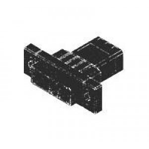 2-178802-8, Проводные клеммы и зажимы HOUSING TAB 10 POS KEY-Y PNL