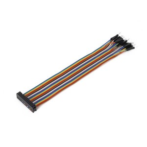 MIKROE-2316, Ленточные кабели / Кабели IDC Ribbon Cable 26-wire FemaleIDC/M 20cm