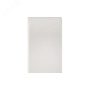 Заглушка (16х16) (4 шт) белая EKF-Plast