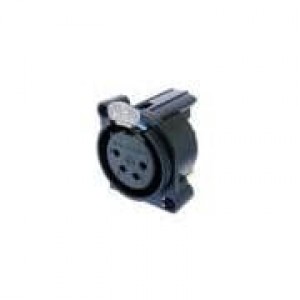 NC4FAH, Разъемы XLR 4P F RECEPT A SER PCBH PN 1 GRD SEP