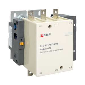 Контактор КТЭ 115А кат. 230В AC 1НО ctr-b-115