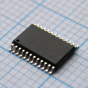 TPS70445PWPR, Линейный стабилизатор с низким падением напряжения положительной полярности, 3.3 В/1.2 В