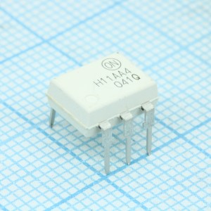 H11AA4M, Оптоизолятор 5кВ транзисторный выход c выводом базы 6DIP