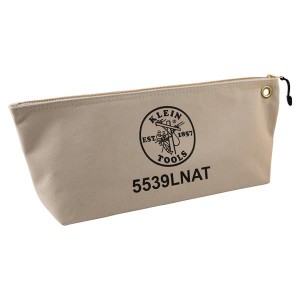 5539LNAT, Наборы инструментов и ящики для инструментов Canvas Bag with Zipper, Large Natural