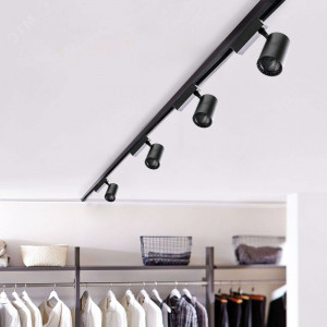 Светильник светодиодный на шинопровод ДПО- 35Вт 4000K 3240Лм 24- (ч-рный) IP40 Jazzway 5022119