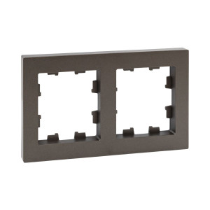 2 - местная рамка, мокко, пластик Эпика EKF UP1-FPM-02