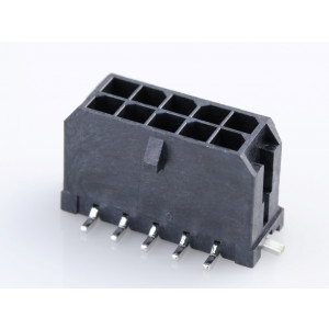430451019, Разъем штыревой двухрядный на плату