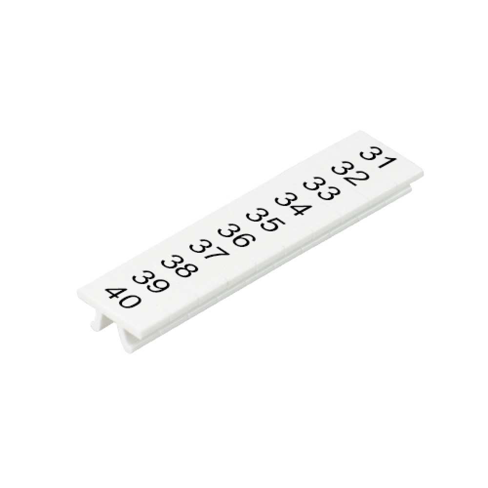 Изображение товара Маркировочный шильдик для клемм WKF 1.5 10 шт белый