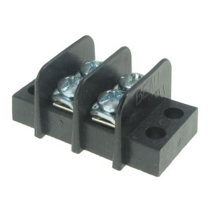 38760-0302, Клеммные колодки с изолирующими перегородками DUAL W/CLAMP WHSR 2P