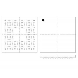 XC95144XL-10CSG144C, Комплексные программируемые логические устройства (CPLD) 3.3V 144-mc CPLD