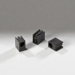 H-100C-1, Оборудование для монтажа светодиодов LED Holder Black Single Level 3mm