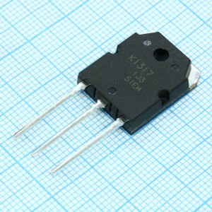 2SK1317-E, Транзистор полевой N-канальный 1.5KВ 2.5А
