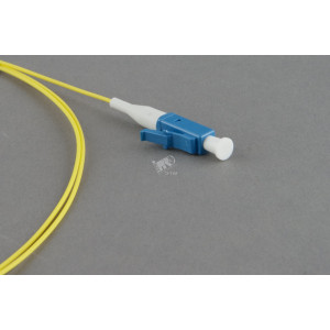 Пигтейл FPT-B9-9-LC/UR-1M-LSZH-YL волоконно-оптический SM 9/125 (OS2) LC/UPC 1м LSZH 36771