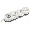 Удлинитель 3х3м с заземл. 16А IP20 Uno У03В 2P+PE 250В 3х1.5 WYP53-16-03-03-ZK