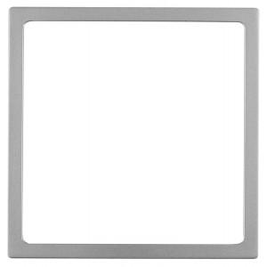 14-6001-03 Декоративная рамка, Elegance, алюминий (30/300/9600) Б0034591