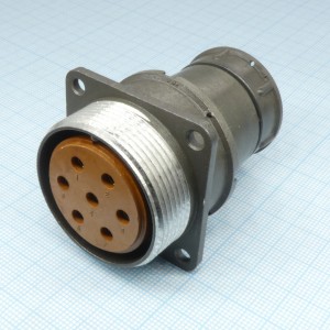 2РМДТ33БПЭ7Г9В1В, Соединитель цилиндрический низкочастотный малогабаритный